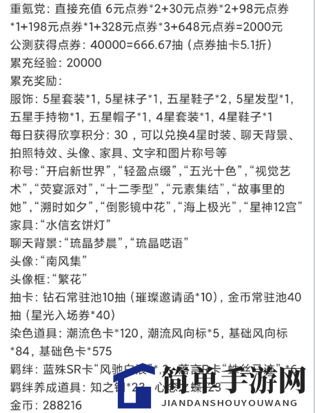 《以闪亮之名》氪金攻略