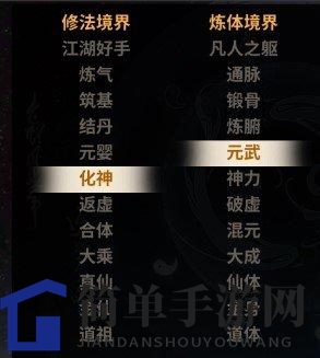 《一念逍遥》境界划分揭秘