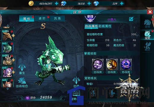 《奇迹：最强者》猎魔人宠物搭配