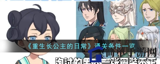 《重生长公主的日常》通关条件详解