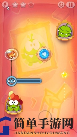 《割绳子玩穿越》文艺复兴第13关攻略